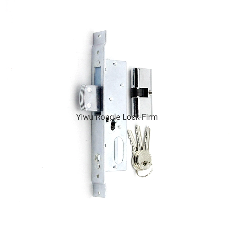 Quick Installation Kfc Door Lock Door and Window Hardware Fittings Aluminum Alloy Glass Framed Door Floor Lock American Square Tongue Lock