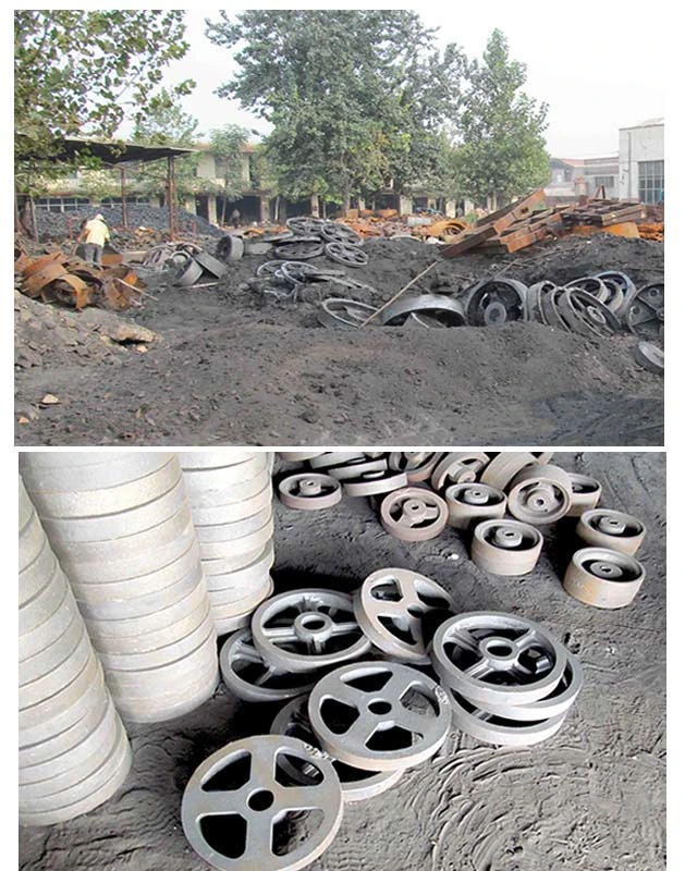 Ductile Iron Cast Iron Surface Phosphate Belt Wheel Spz 1200