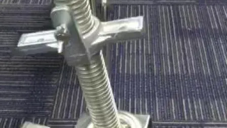 Échafaudage industriel 125mm Eropean style tige de frein PU PP roulettes (EN1004)