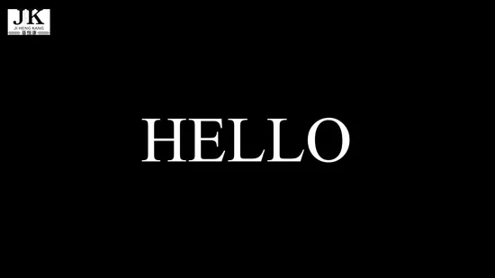 Jhk français 5 portes intérieures du panneau porte en verre serrure de sol