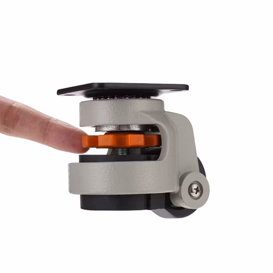 40f 60f 80f 100f 120f 150f Roulette de roues réglables de nivellement lourd