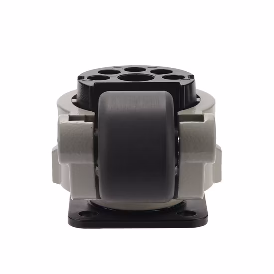 Roulette de nivellement réglable en nylon à hauteur de charge élevée de 1500 kg