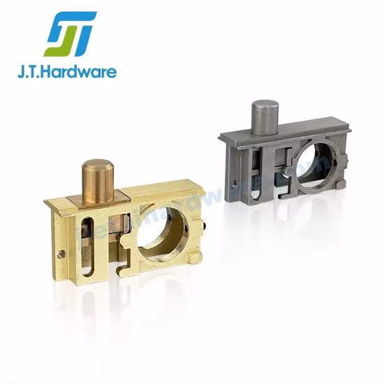 Serrure de montage de patch de porte en verre SUS316 utilisée avec le ressort de plancher