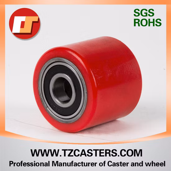 OEM Chine Usine Fabricant Chariot Élévateur Main Transpalette Partie Équipement de Manutention Pièces de Rechange Pompe Hydraulique PU Nylon Roues en Caoutchouc Volant