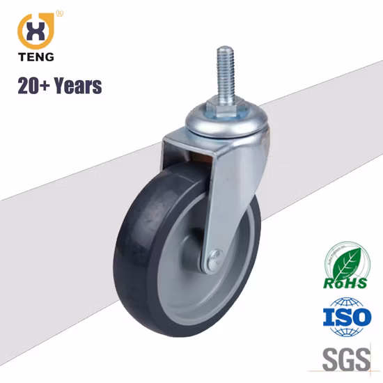 Roulette d'échafaudage de roue d'unité centrale de meubles de 2 pouces