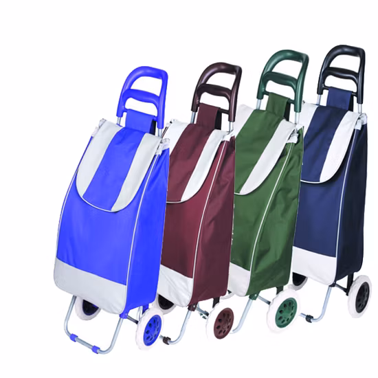 Chariot à provisions pliant portatif de chariot à main d'escalier d'escalade