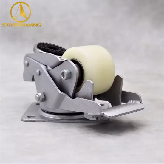 Pieds réglables en plastique Pieds en nylon Pieds de nivellement pour machine, roulette fixe